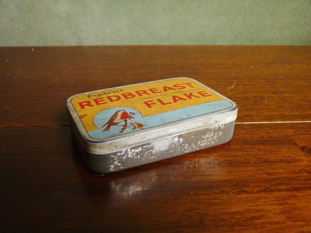 Ogden's Redbreast Flake tobacco tin - Anything In Particular