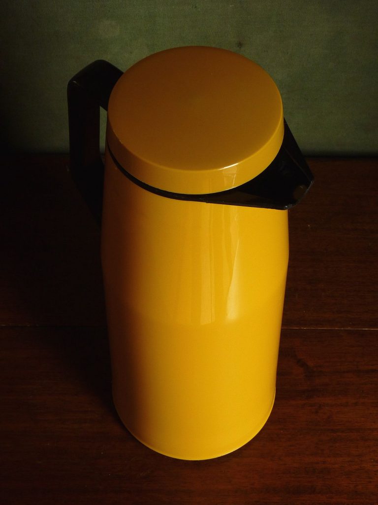 Uber Retro Thermos Jug in Yellow Anything In Particular