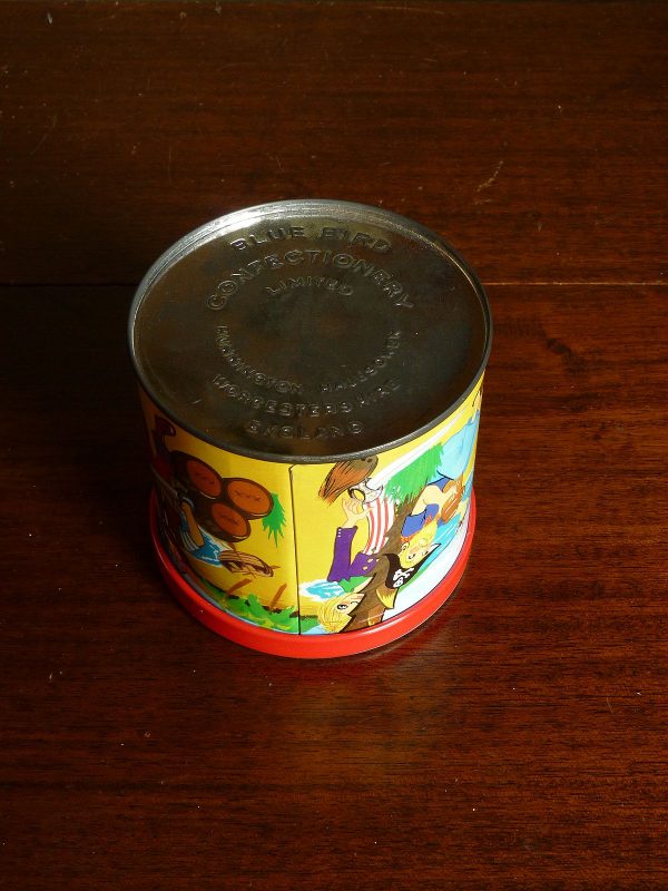 Blue Bird Toffee Tin Pirates 1970s