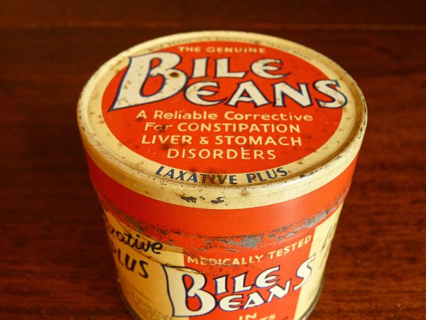 Bile Beans Advertising Tin
