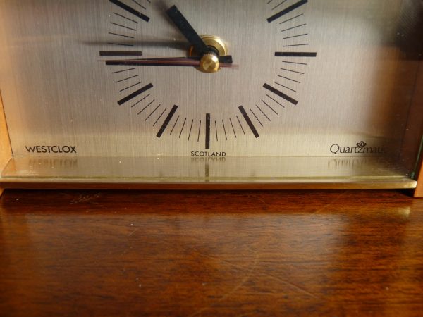 Westclox Quartzmatic Desk Clock