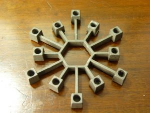 Paro Design Hexagonal Candle Holder Denmark Danish