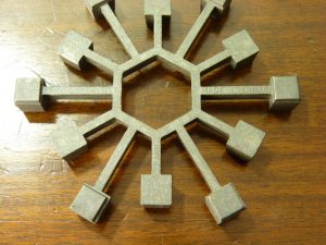 Paro Design Hexagonal Candle Holder Denmark Danish