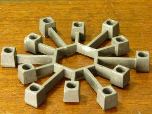 Paro Design Hexagonal Candle Holder Denmark Danish