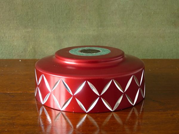 Conrah Red Diamond Design Bowl