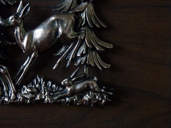 Stag and Deer Wall Plaque