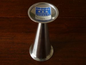Lundtofte Stainless Steel Flute Vase