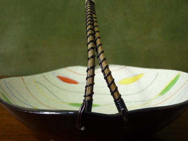 Vintage Napco Japanese Textured Bowl
