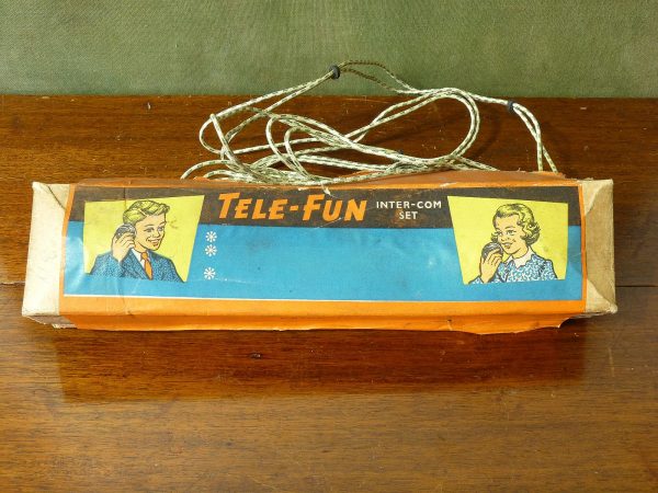 Vintage Tele-Fun Intercom Set