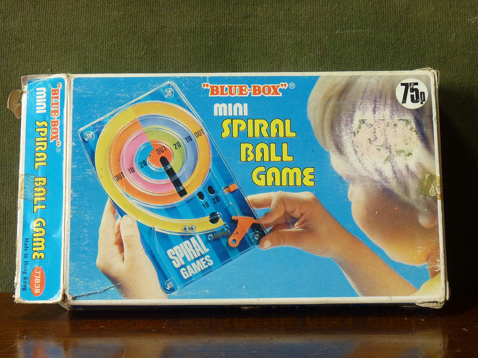 Vintage Pinball Football-themed Mini Spiral Game by Blue-Box - Anything ...