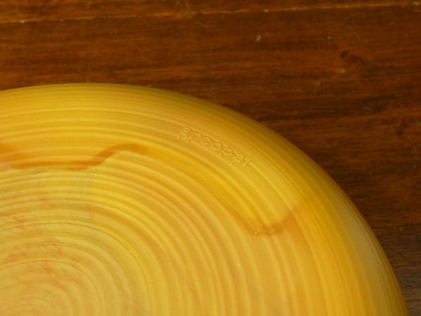 French Arcopal Volcan Oval Dish