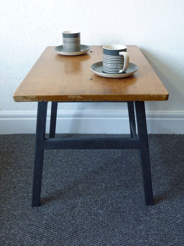 Coffee or Side Table made from Winsor & Newton Drawing Board