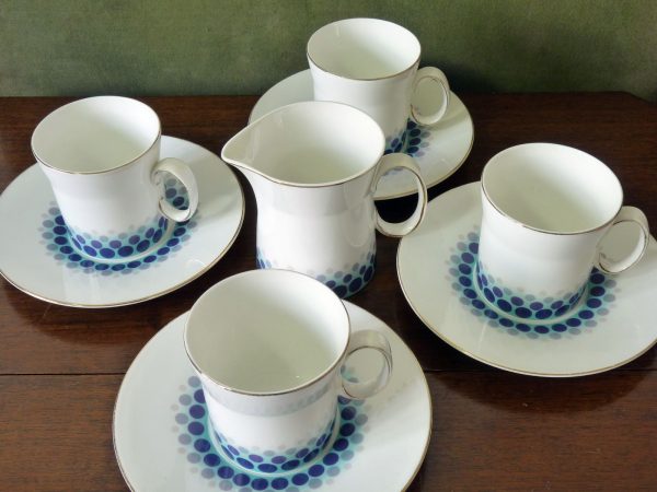 Blue Mink Design by John Russell for Hostess Tableware