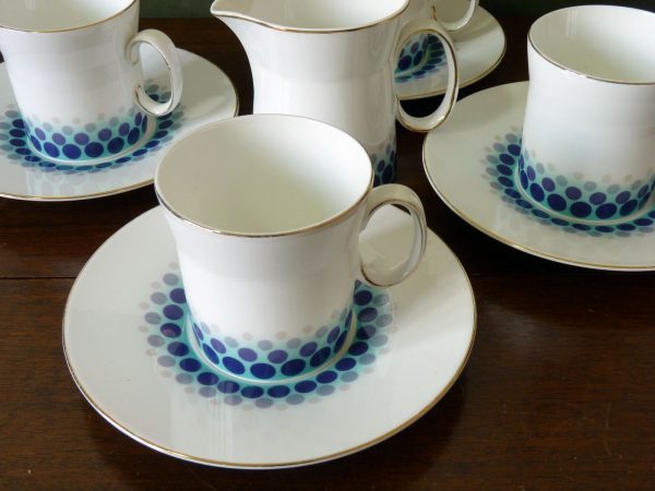 Blue Mink Design by John Russell for Hostess Tableware