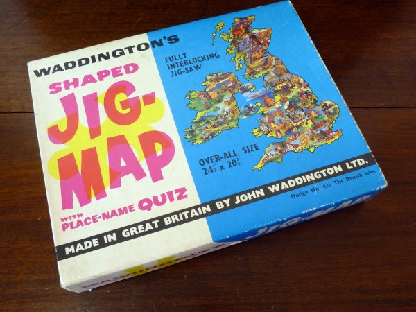 Waddington's Jig-Map 421 The British Isles Complete