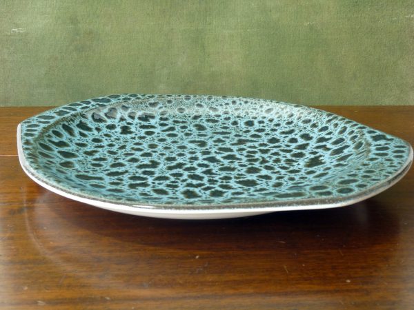 Poole Pottery "Blue Lace" design serving plate / platter