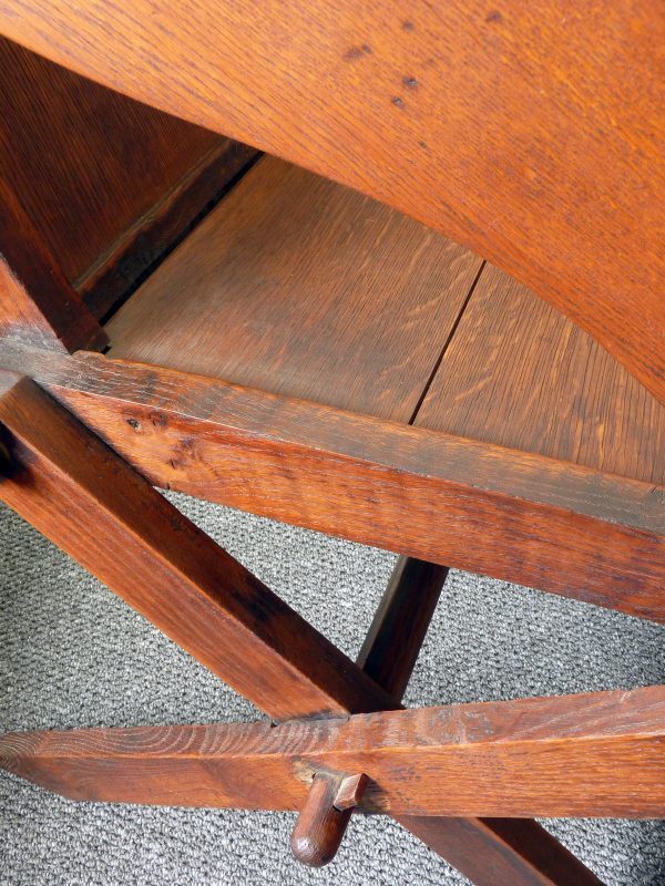 Pugin Style Arts & Crafts Oak Glastonbury Chair