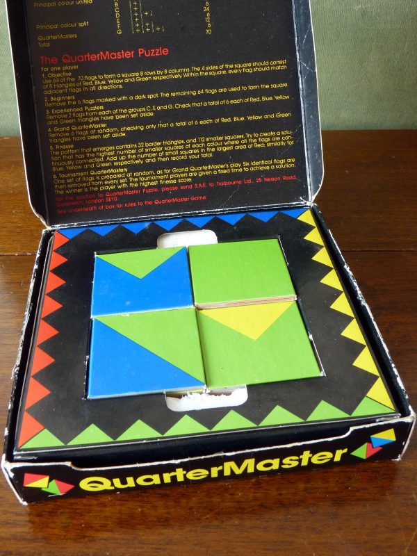 Uncommon Flag Colour Matching Quartermaster Game by Minotaur Designs, 1983