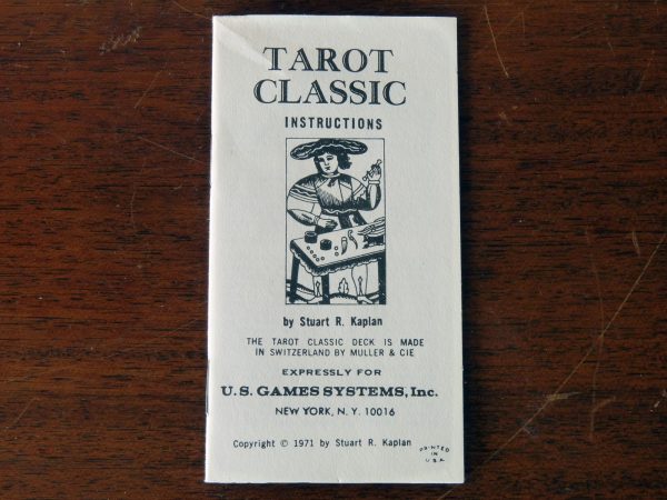 Tarot Classic Deck made by AGMuller on Stuart Kaplan design, 1971