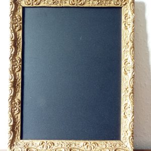 Small Antique Gilt Gesso Decorative Frame Blackboard