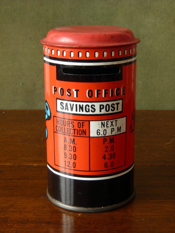 Silver Jubilee 1977 Post Office Savings Post Money Box Letter Box