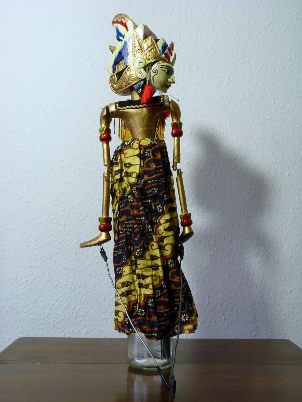 Large Handmade Female Puppet Indian Rajasthani