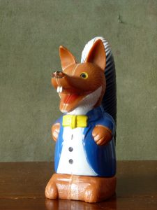 Basil Brush Plastic Egg Cup / Egg Holder 1970s 1980s