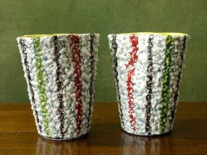 Fratelli Fanciullacci Mid-Century Textured Vases
