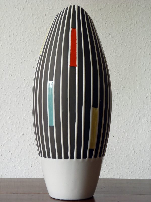 Very Large West German Schlossberg Keramik "Staufen" Vase