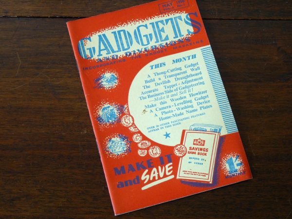 Savings Bank Gadgets and Diversions Magazine 1950