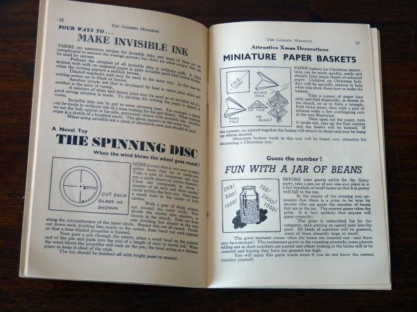Savings Bank Gadgets and Diversions Magazine 1950