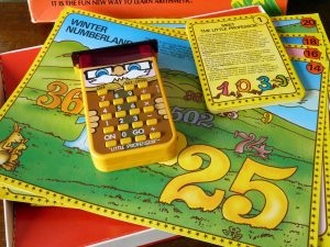 Texas Instruments Little Professor 1976 maths game