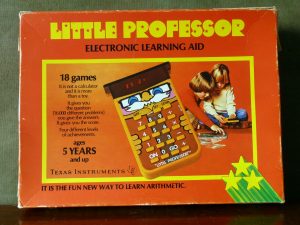 Texas Instruments Little Professor 1976 maths game