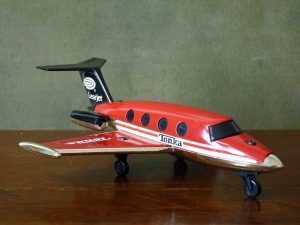 Tonka Toy Learjet Plastic and Metal Made in Hong Kong