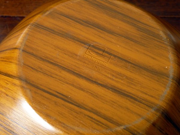 Caleppio Wood Effect Melamie Bowl