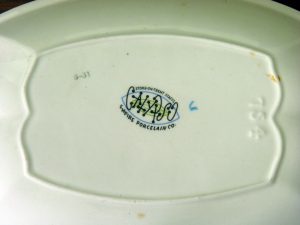 Empire Porcelain "Calypso" Atomic Tea Tray 1960s