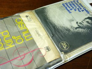 Vintage Jazz Design Record Carry Case