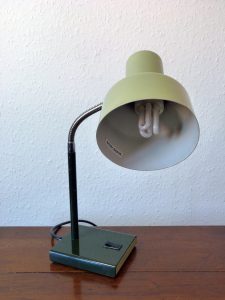 Anglepoise Model 99 Gooseneck Lamp in Light/Dark Green