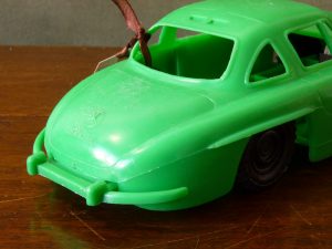Vintage Plastic Friction-Drive Mercedes 300SL Gullwing Coupe
