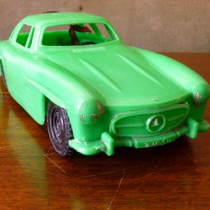Vintage Plastic Friction-Drive Mercedes 300SL Gullwing Coupe