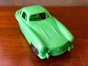 Vintage Plastic Friction-Drive Mercedes 300SL Gullwing Coupe