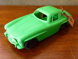 Vintage Plastic Friction-Drive Mercedes 300SL Gullwing Coupe