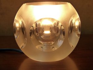 1970s TA14 Glass Lamp by Peill & Putzler