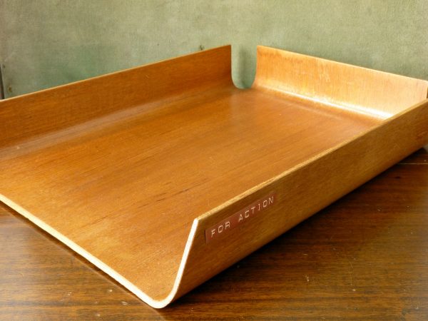 Bentwood Desk Paperwork tray by Mallod