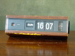 Copal 229 Flip Clock with Alarm Made In Japan