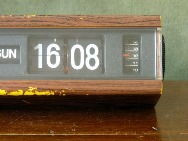 Copal 229 Flip Clock with Alarm Made In Japan
