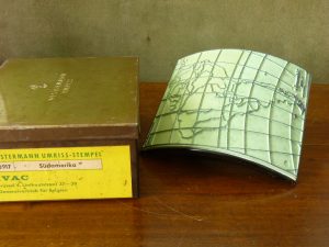 Westermann Umriss Map Stamp South America Sudamerika