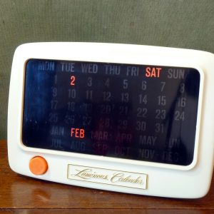 Vintage Luminous Perpetual Calendar
