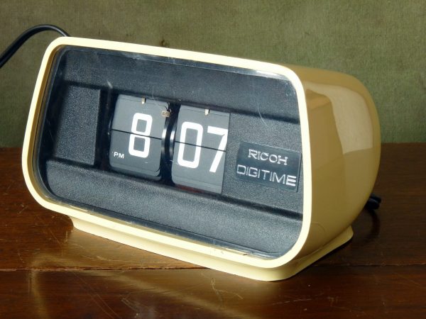 1960s Ricoh Digitime Flip Clock