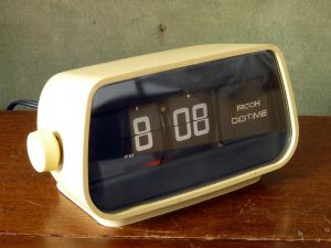 1960s Ricoh Digitime Flip Clock
